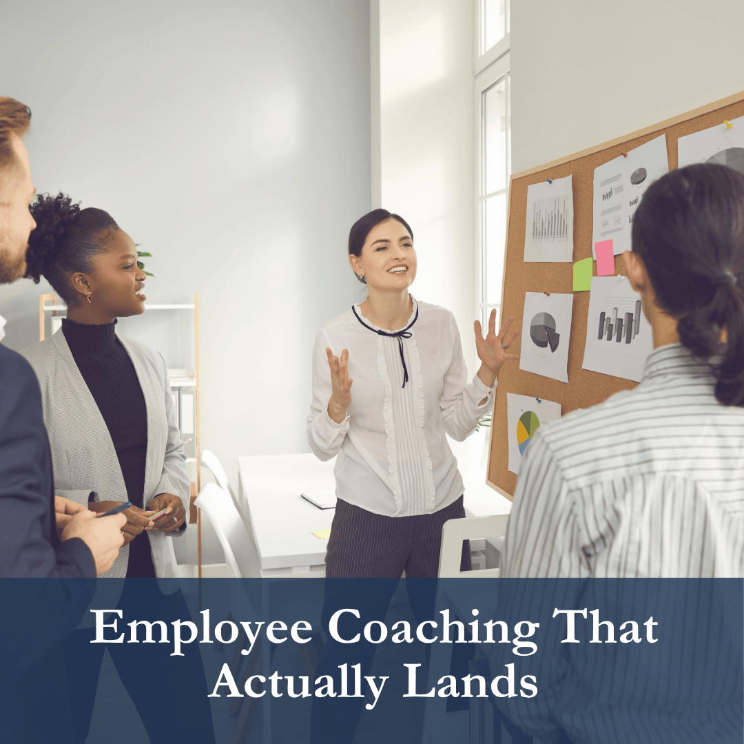 Employee Coaching That Actually Lands