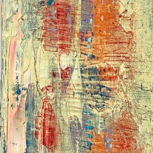 Calm Down- Unframed 12x36 Acrylic on Canvas