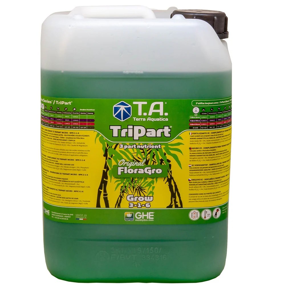 TriPart Grow 10L (aka Flora GRO)