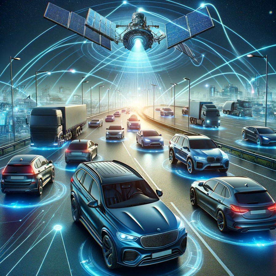 CAR CONNECTED TO NETWORK