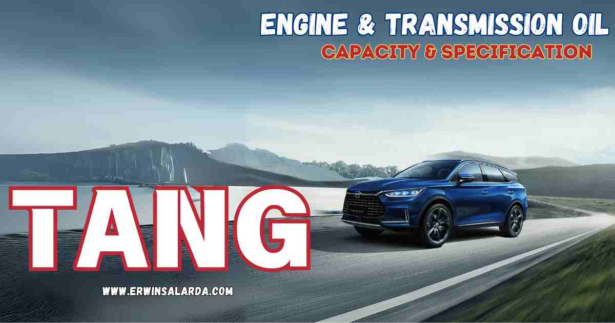 BYD Tang Engine and Transmission Fluid