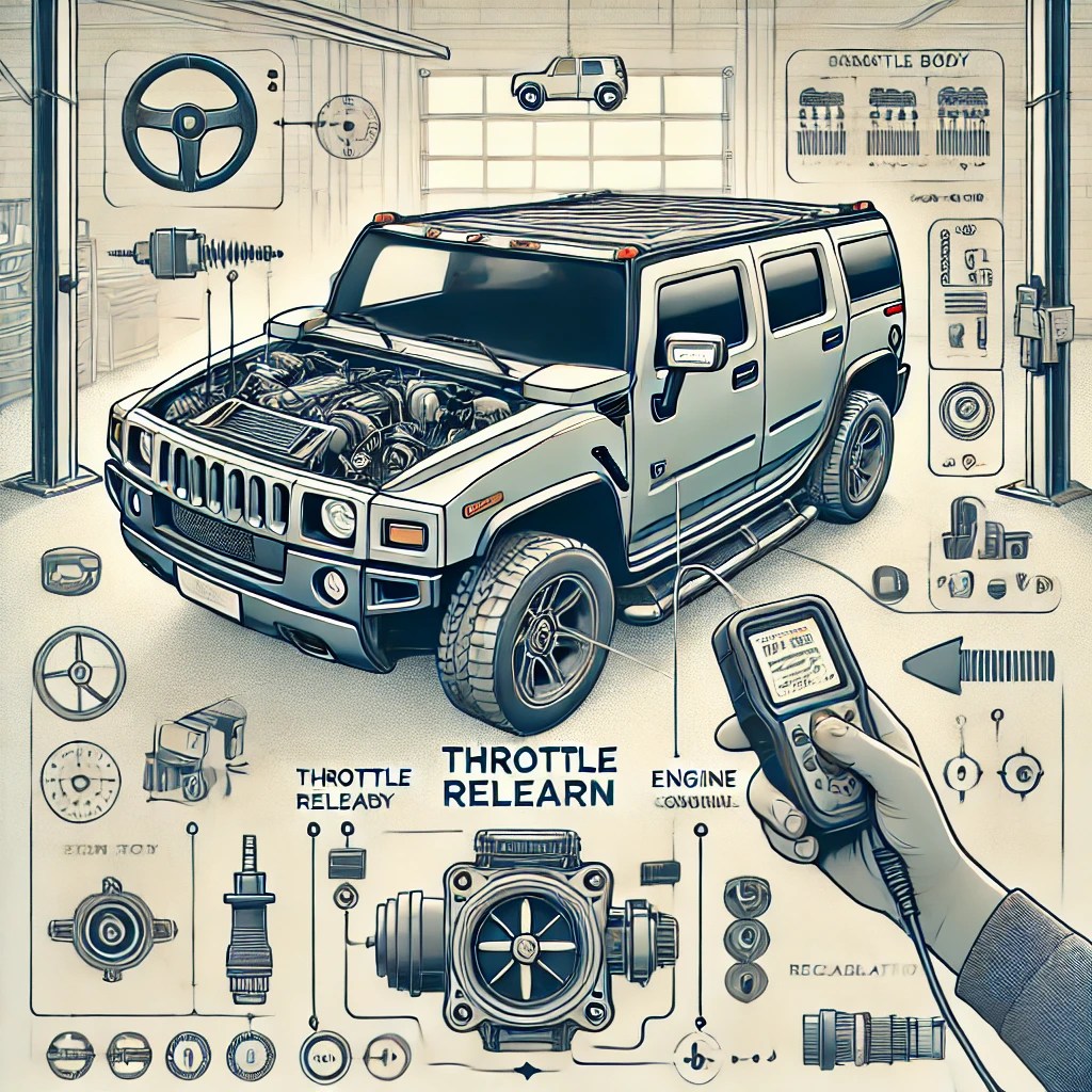 Hummer Throttle relearn