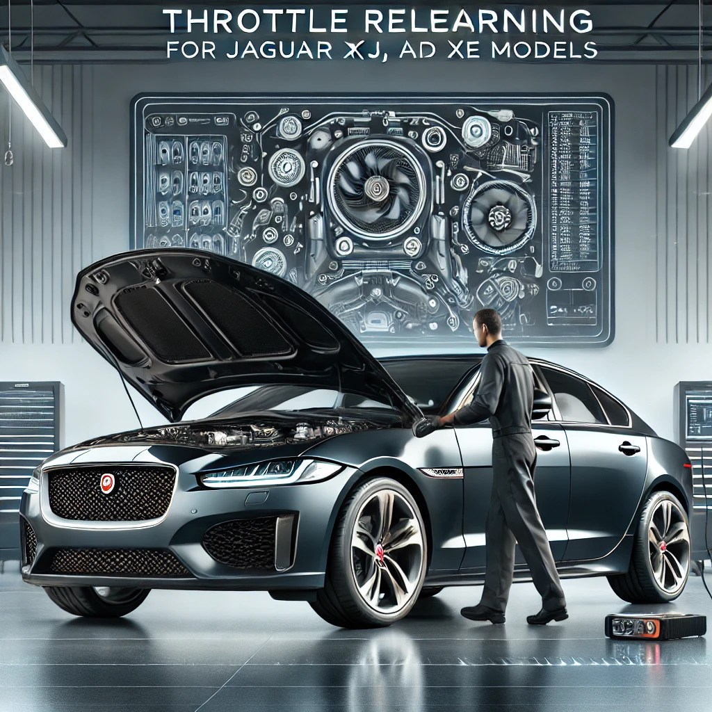 Jaguar throttle relearn