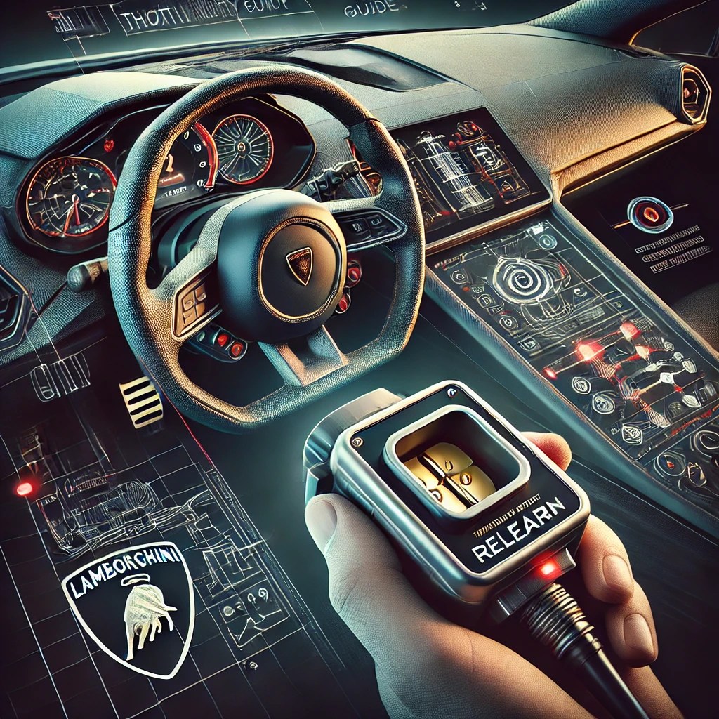 Lamborghini Throttle relearn