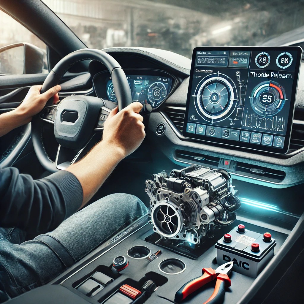 baic throttle relearn