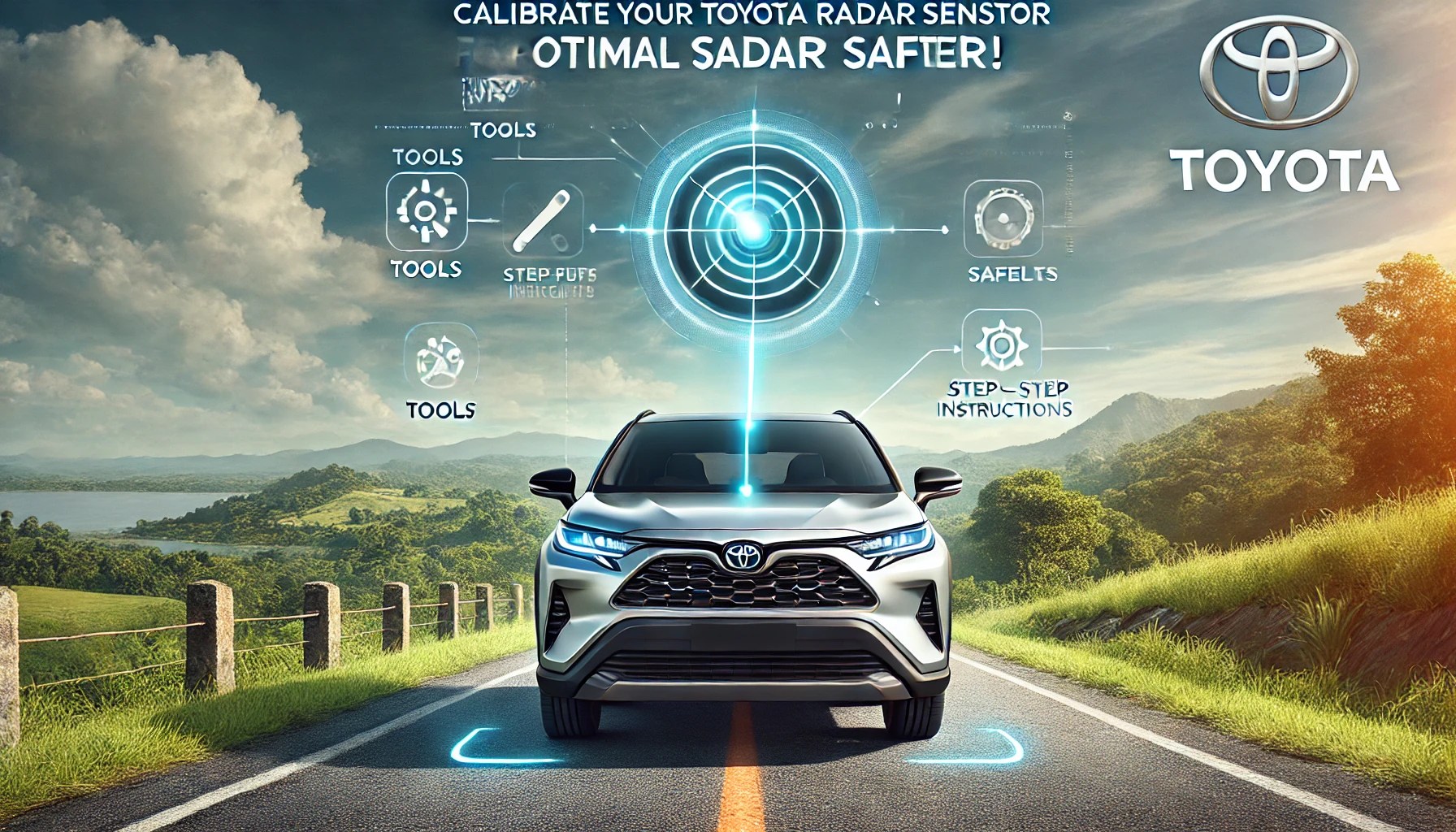 Calibrate Front Radar Acceleration Sensor on Toyota
