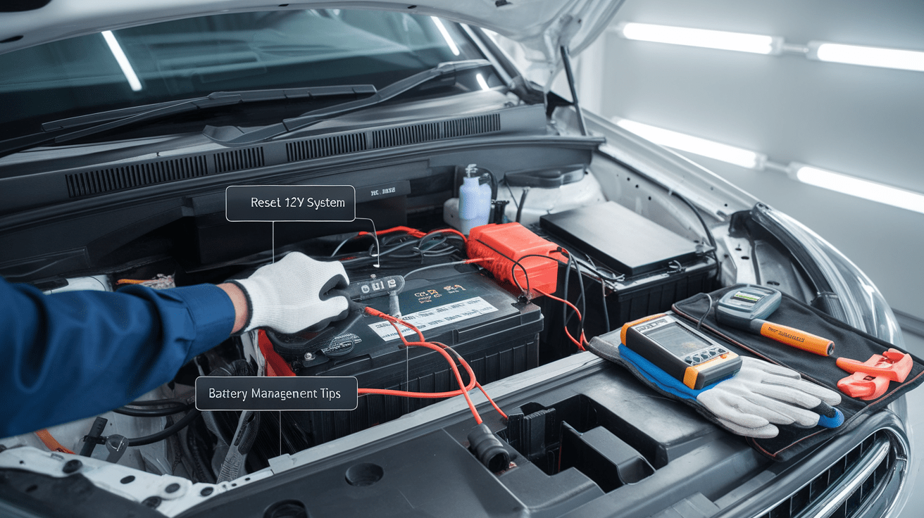 How to Reset 12 Volt Energy Management Status in Volkswagen Using OBD Scanner 1 Reset 12 Volt Energy Management Status in Volkswagen Using OBD Scanner