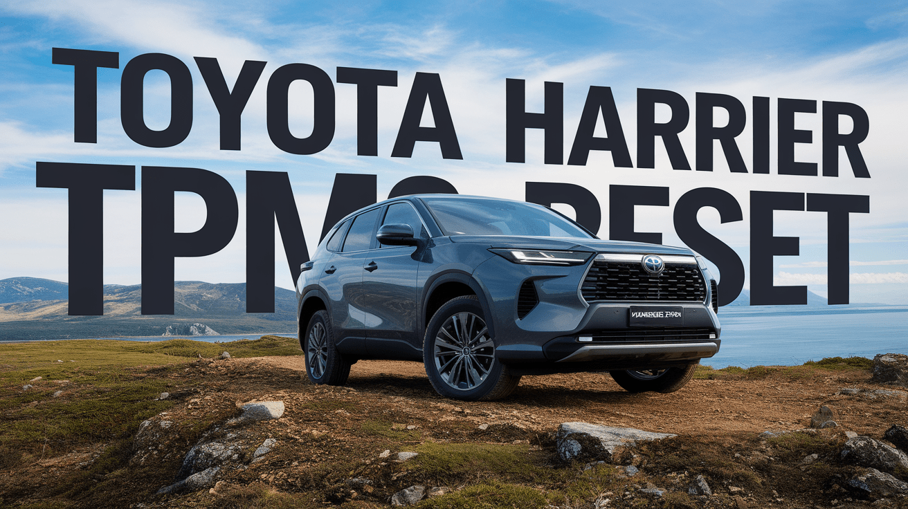 Toyota Harrier tpms reset