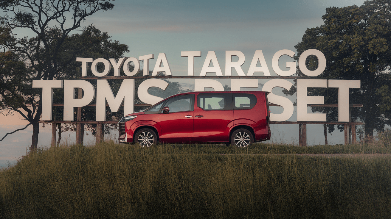 Toyota Tarago tpms reset