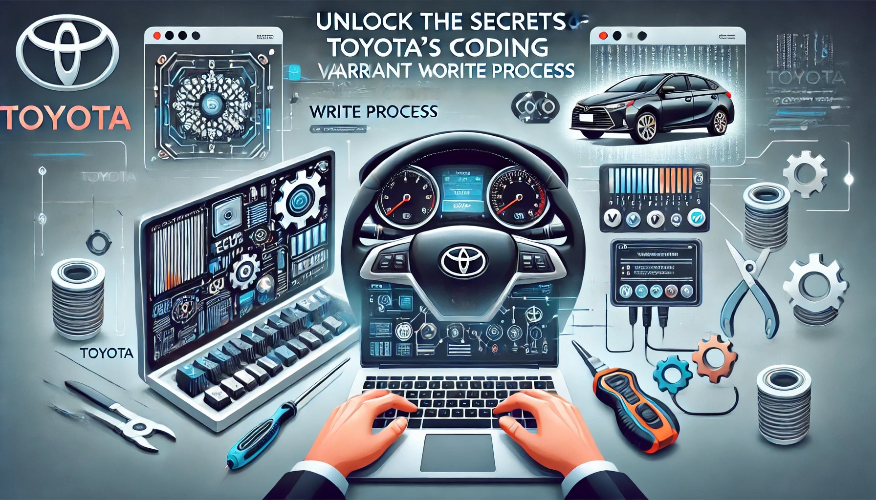 Toyota's variant coding write process