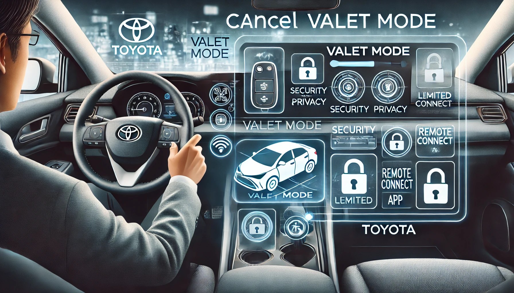 easily cancel Toyota's Valet Mode