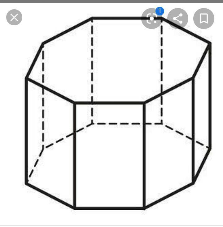 Hallar la superficie total de un prisma recto de 13cm de altura, cuya base es un octógono. Cuantas Caras Laterales Tendra Un Prisma Cuyas Bases Con Octogonos Brainly Lat