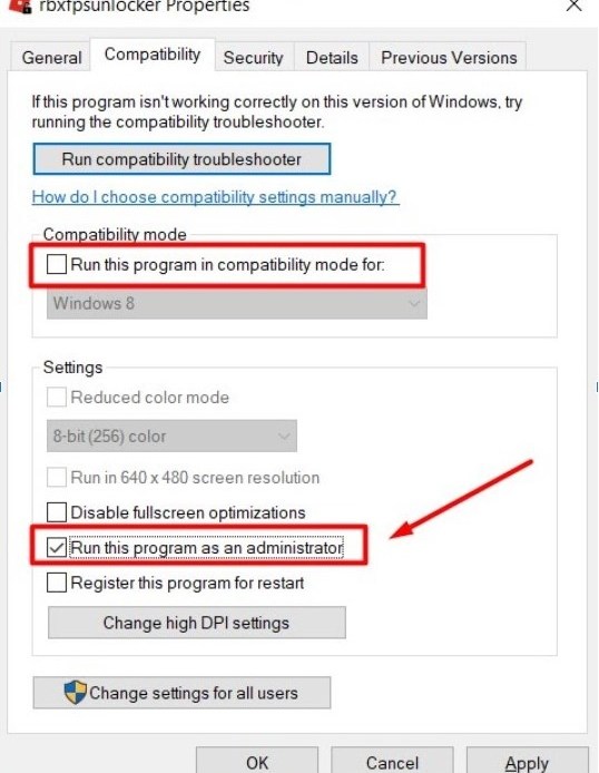 El desbloqueador de FPS de Roblox no funciona