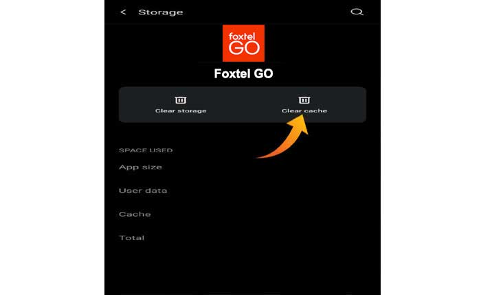 Solución: la aplicación Foxtel Go no funciona (2024) 3 La aplicación Foxtel Go no funciona