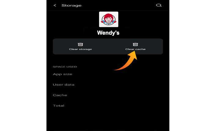 Cómo arreglar la aplicación Wendy's que no funciona (2024) 3 La aplicación de Wendy no funciona