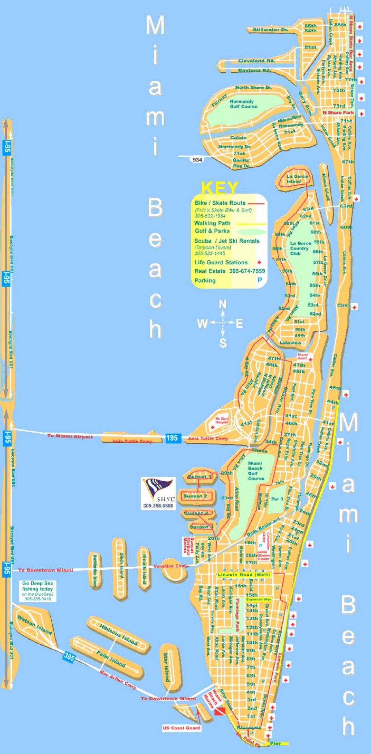 Mapa De Miami Beach Miami Beach TPAYW Mapa De Miami Beach 