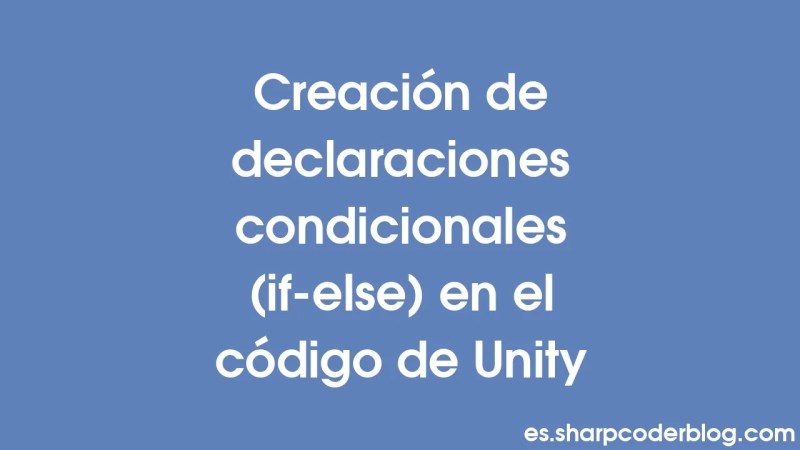 Criando Instru Es Condicionais If Else No C Digo Unity Sharp Coder - 4K City Patterns for Desktop