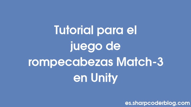 Creando Un Juego De Rompecabezas En Unity Sharp Coder Blog - Gorgeous City Pattern - Retina