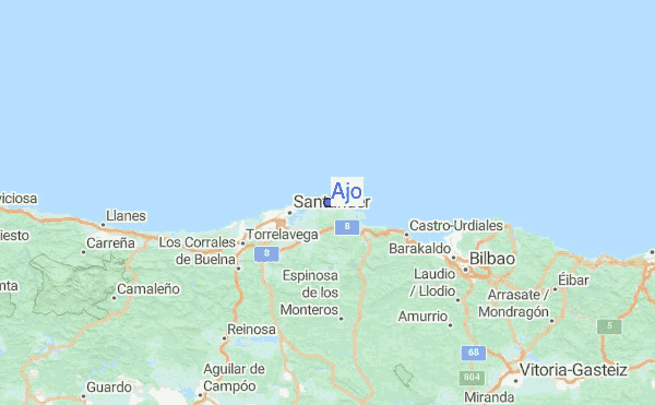 Ajo previsiones de olas e boletín de surf (cantabria, spain)