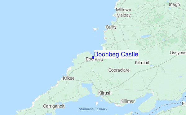 Surf Forecast Doonbeg Castle Guide.