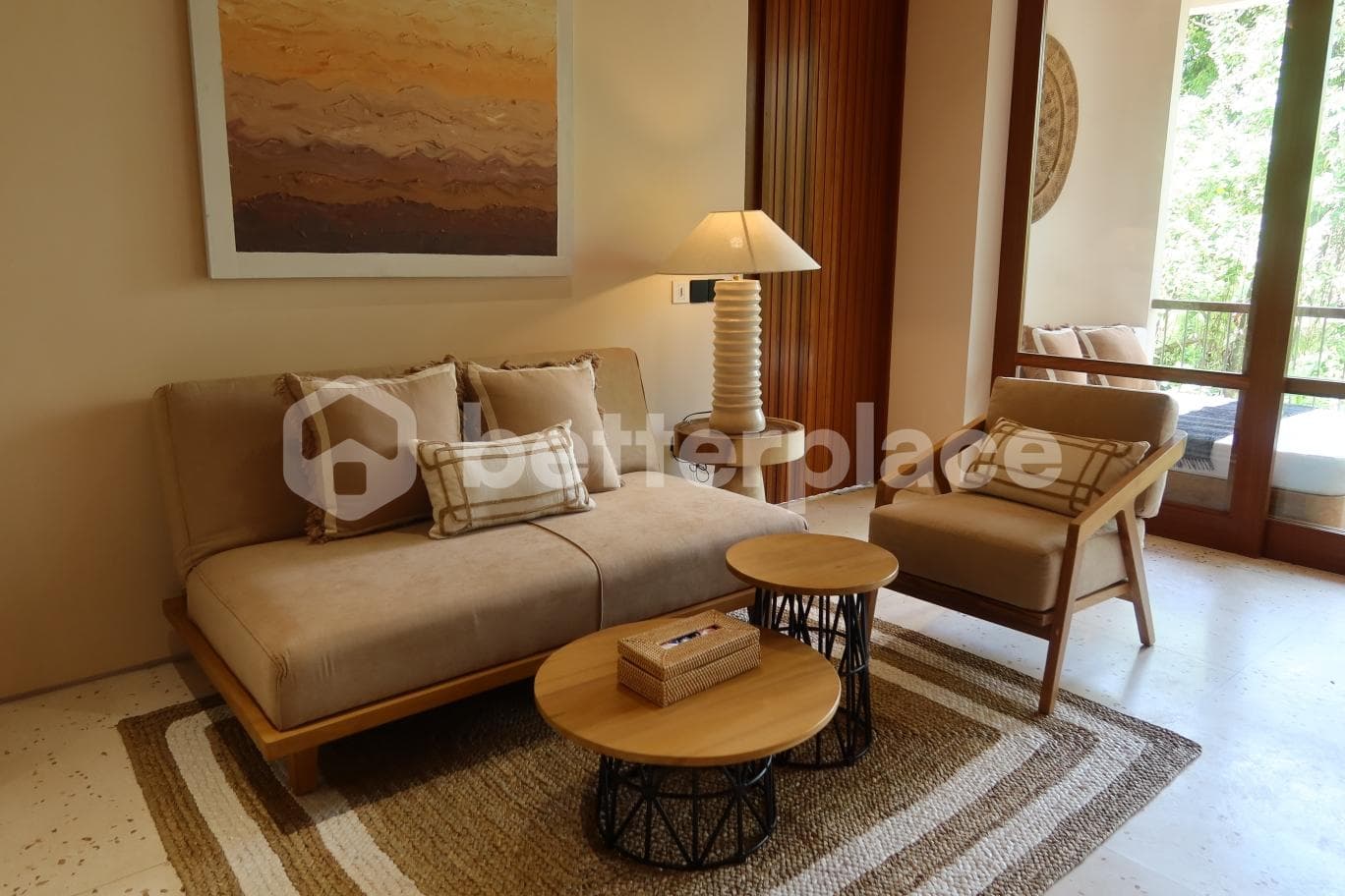2 Years Guarantee Income: Stunning Apartment 1 Bedroom with Captivating River View for Sale Leasehold in Canggu