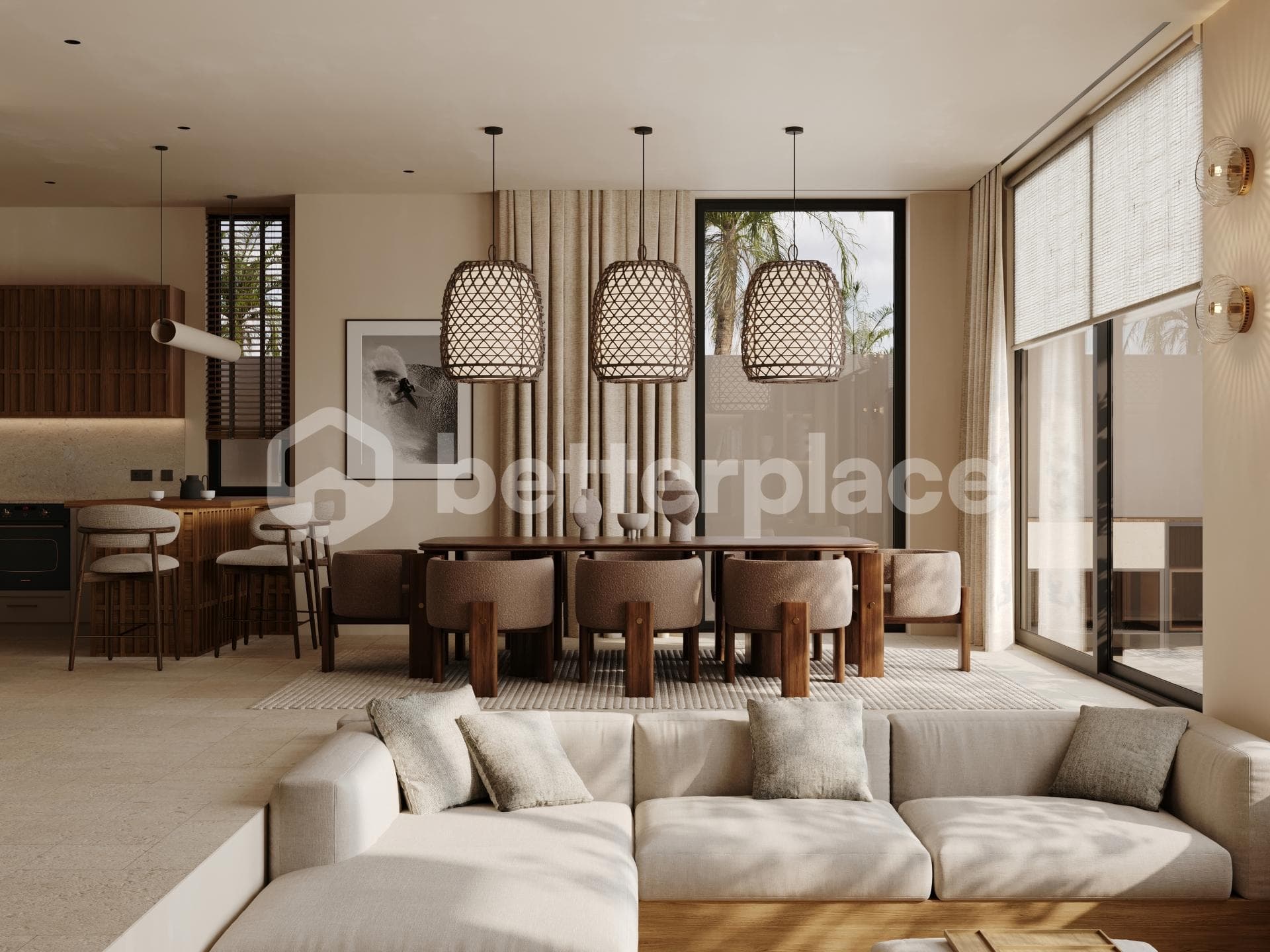 Elegant Coastal Living Redefined – A Sophisticated Two-Bedroom Villa Just Minutes from Kedungu Beach in a Serene Tropical Setting
