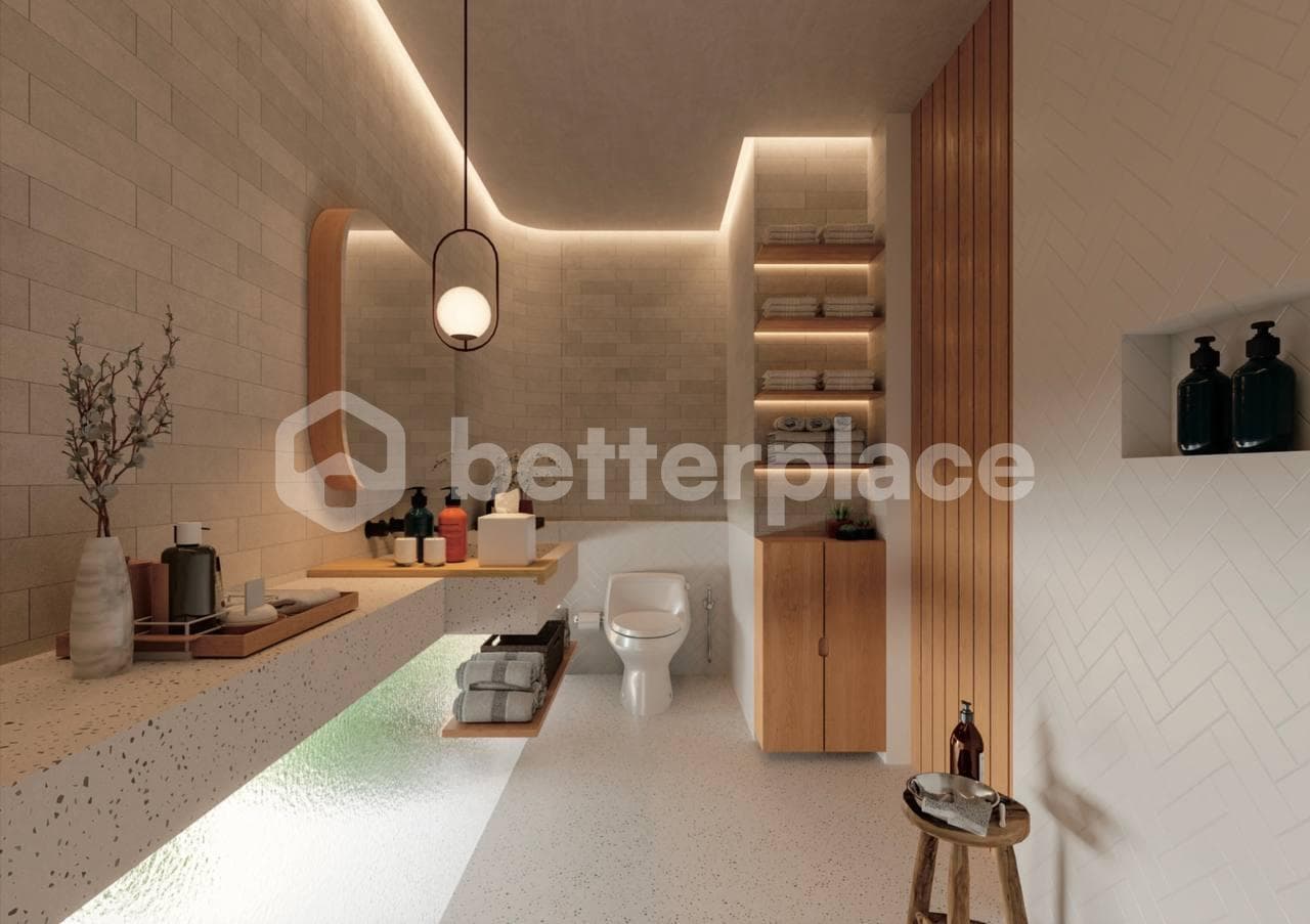 2 Years Guarantee Income: Stunning Apartment 1 Bedroom with Captivating River View for Sale Leasehold in Canggu