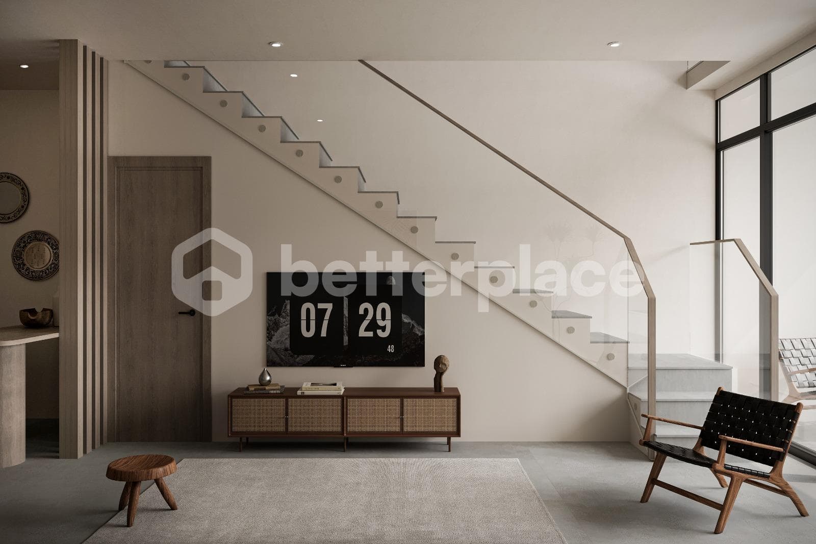 Modern Loft-Style Villa in Quiet North Canggu – 1 Bedroom with Premium Amenities