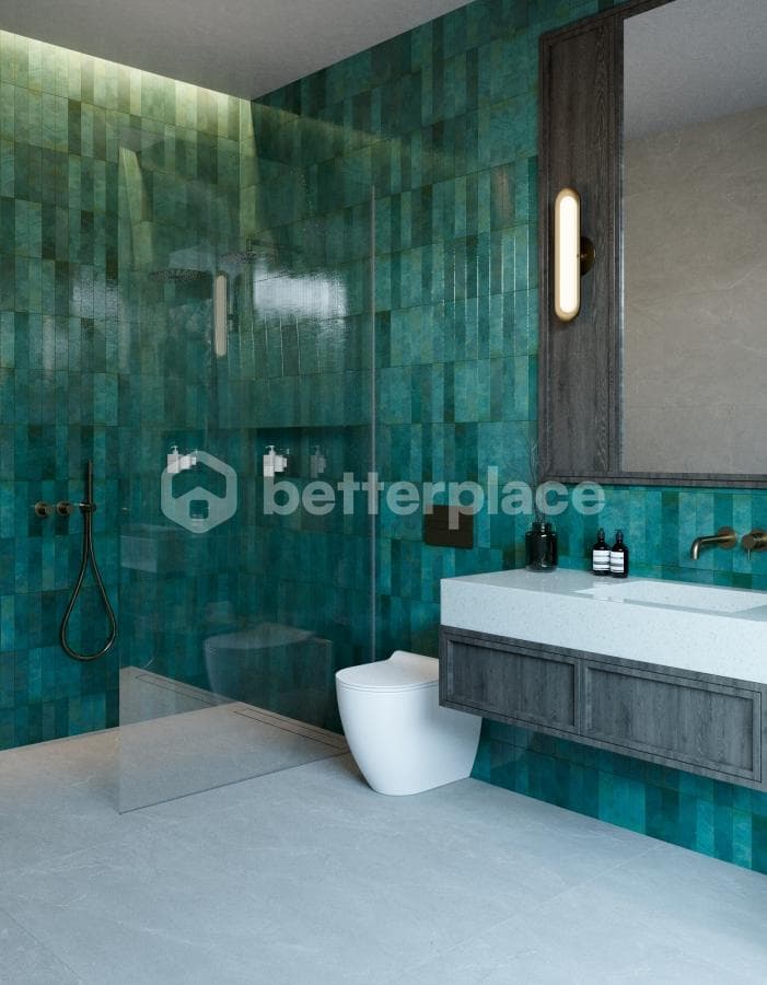 Modern Mediterranean Villa in Quiet North Canggu – 2 Bedrooms with Premium Facilities