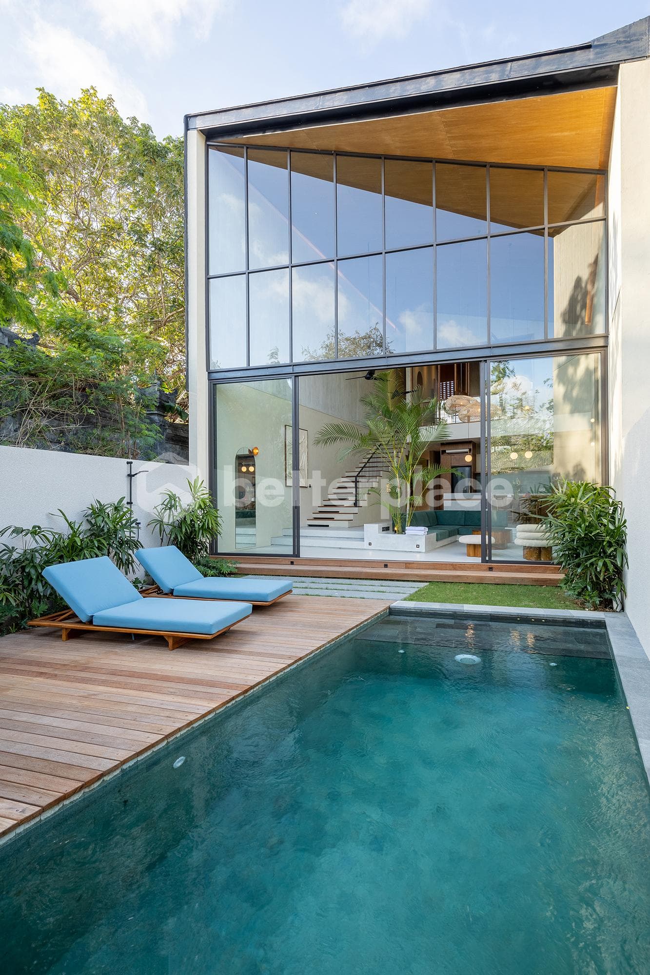 Tropical Modern Interior Concept, Two Bedroom Villa in Jimbaran