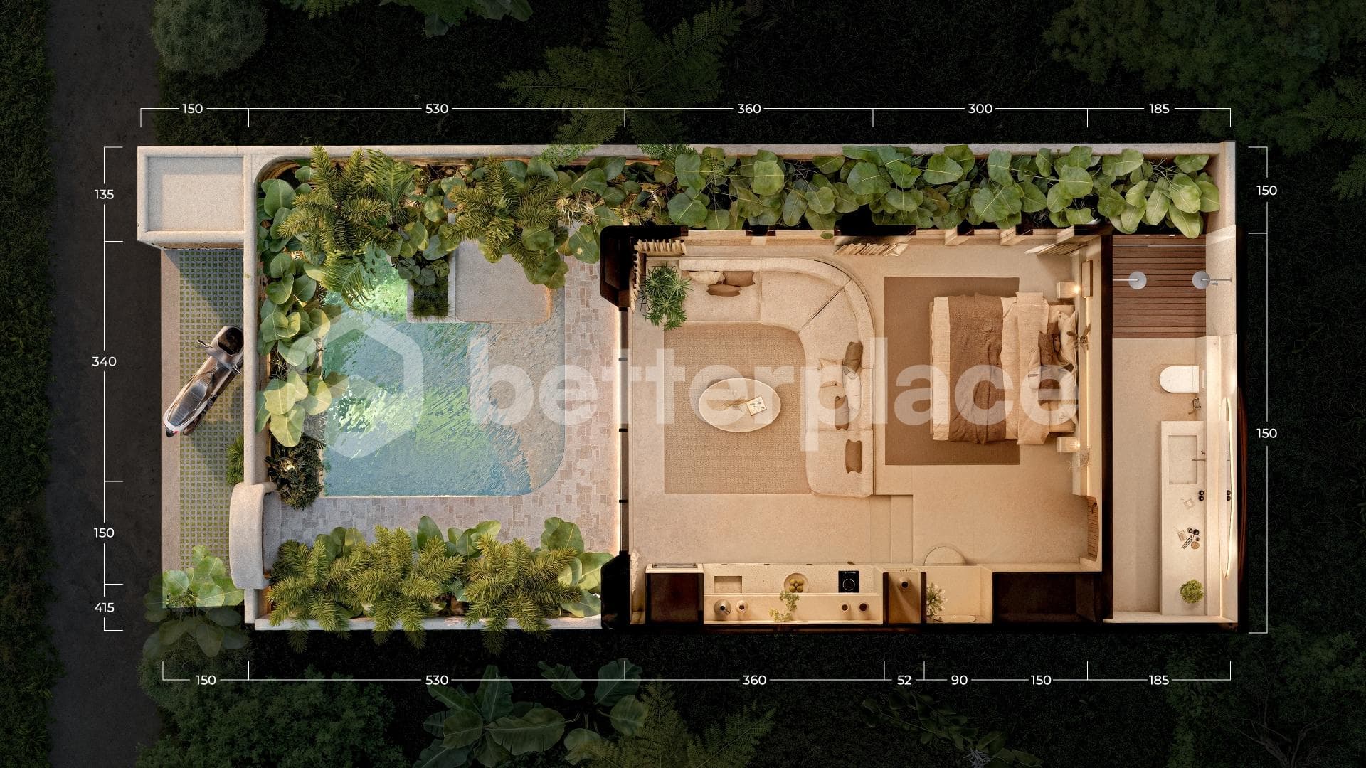 Experience Refined Island Living in Nunggalan – Beautifully Designed 1-Bed Villa Combining Modern Elegance with Exceptional Investment Appeal