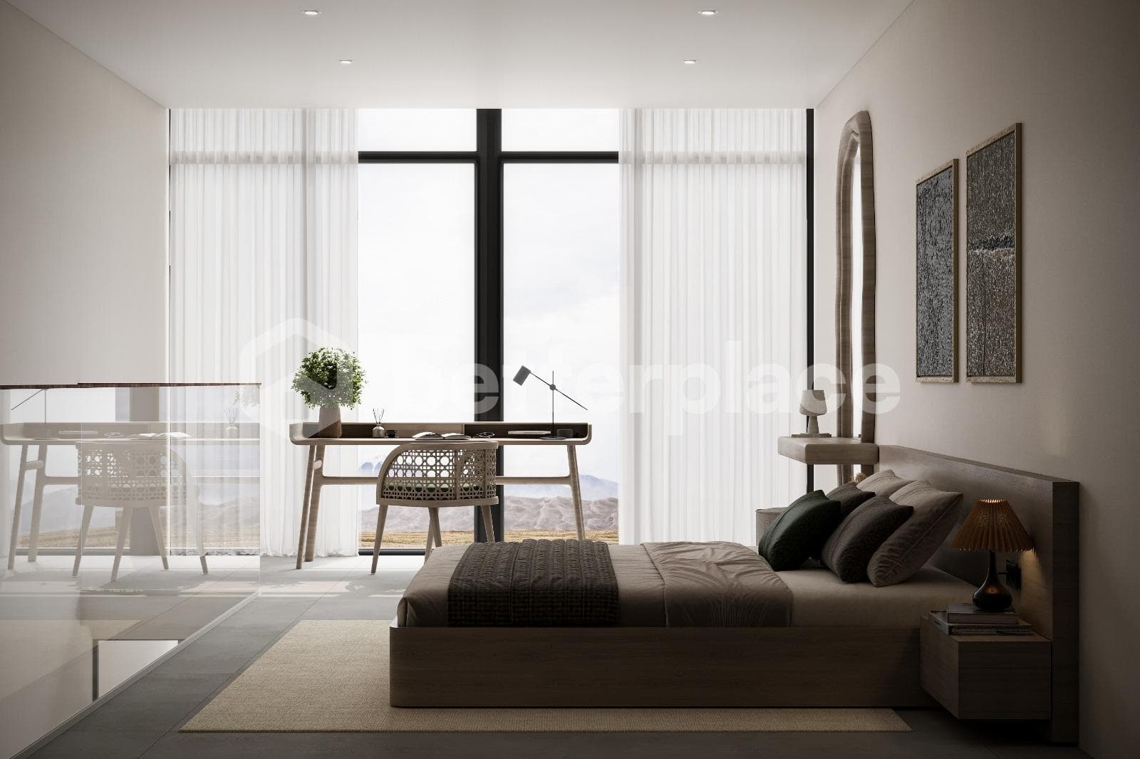 Modern Loft-Style Villa in Quiet North Canggu – 1 Bedroom with Premium Amenities