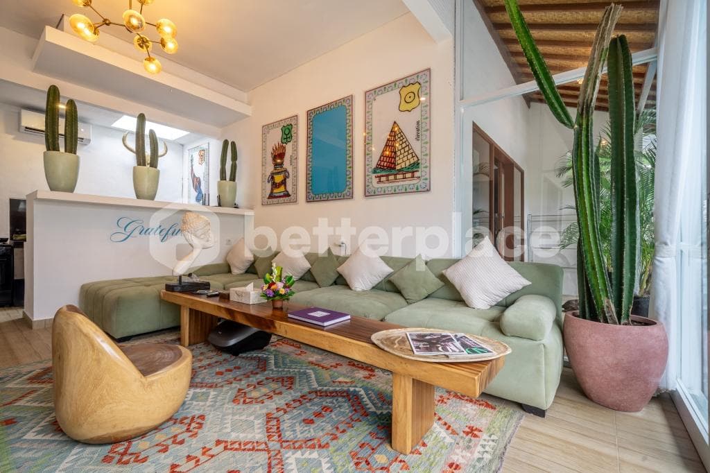 An Extraordinary Bali Retreat with Private Pool, Gym, Ice Bath, and Sophisticated Living Spaces in One of Canggu’s Most Promising Investment Locations