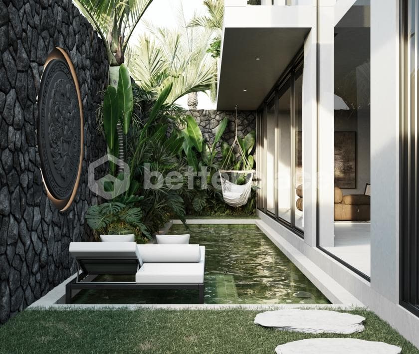 Modern Mediterranean Villa in Quiet North Canggu – 2 Bedrooms with Premium Facilities