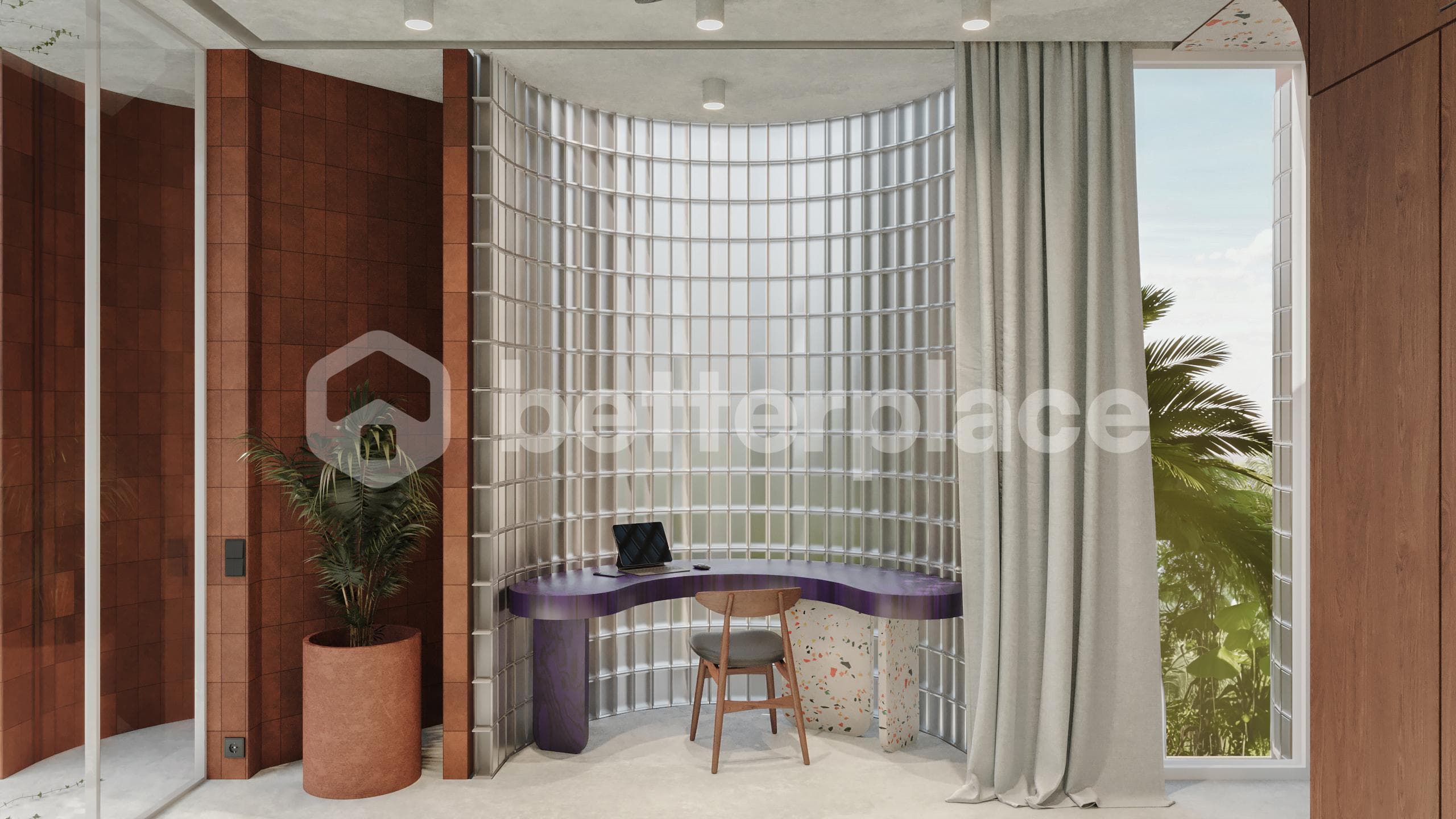 Unique Terracotta Style Leasehold Townhouse with Enclosed Living in Ubud