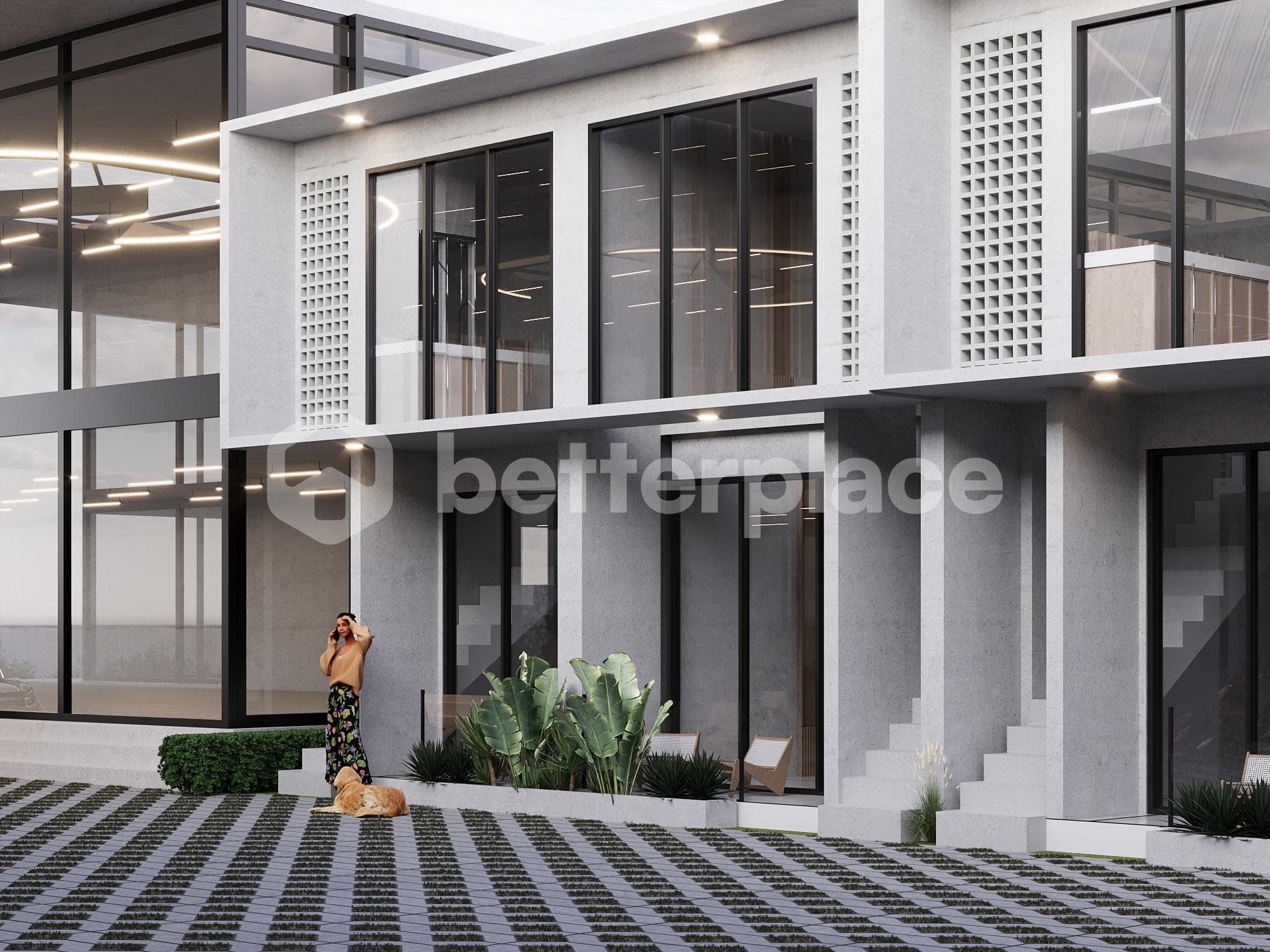 Modern Loft-Style Villa in Quiet North Canggu – 1 Bedroom with Premium Amenities