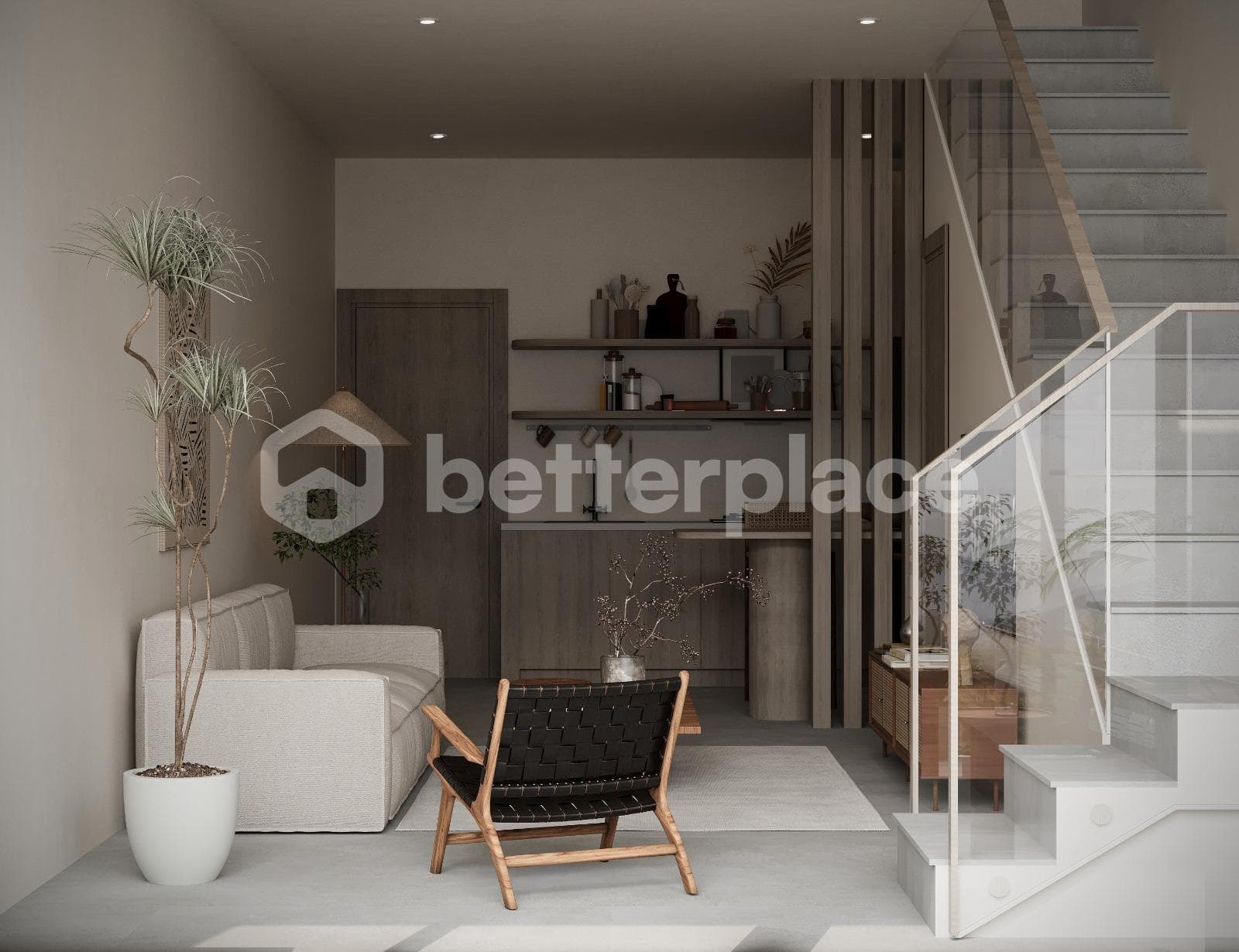 Modern Loft-Style Villa in Quiet North Canggu – 1 Bedroom with Premium Amenities