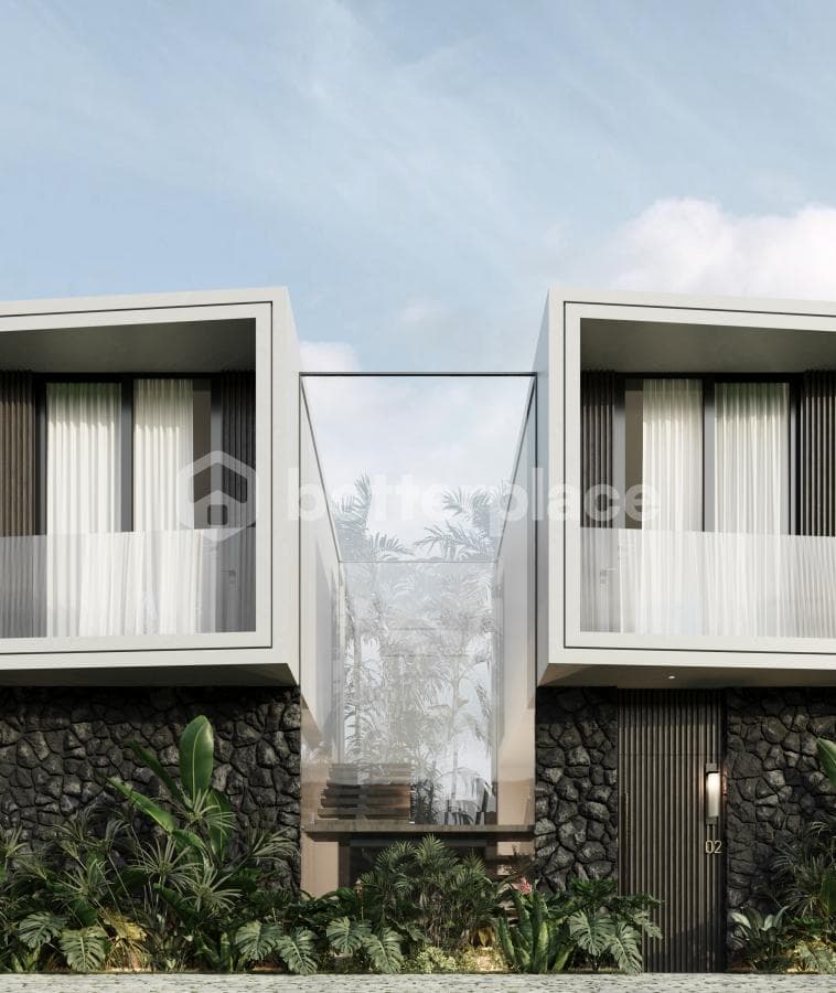 Modern Mediterranean Villa in Quiet North Canggu – 2 Bedrooms with Premium Facilities
