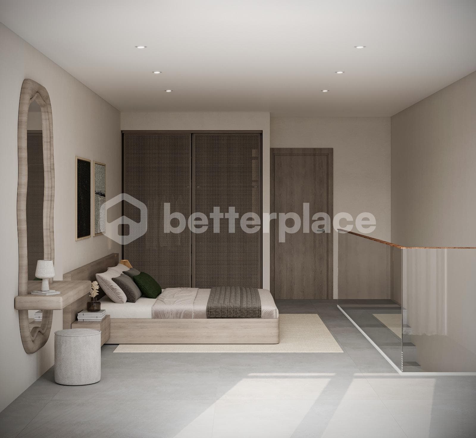 Modern Loft-Style Villa in Quiet North Canggu – 1 Bedroom with Premium Amenities