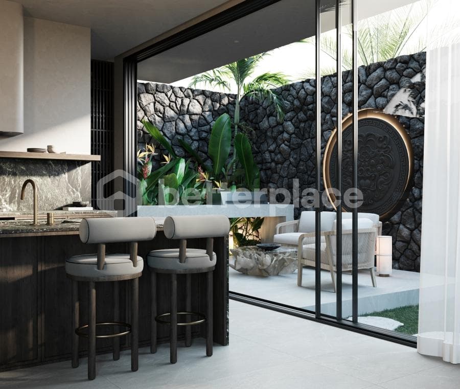 Modern Mediterranean Villa in Quiet North Canggu – 2 Bedrooms with Premium Facilities
