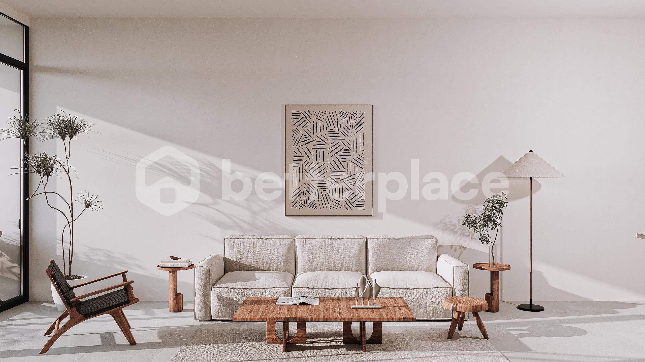 Modern Loft-Style Villa in Quiet North Canggu – 1 Bedroom with Premium Amenities