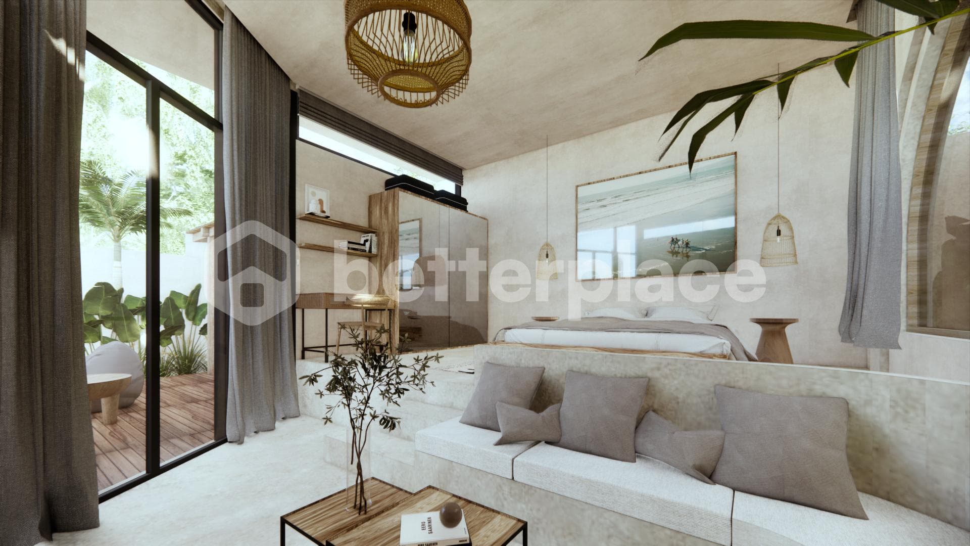 A Serene 1 Bedroom Villa Within Pecatu’s Scenic Hills – Just Minutes from Nyang-Nyang Beach