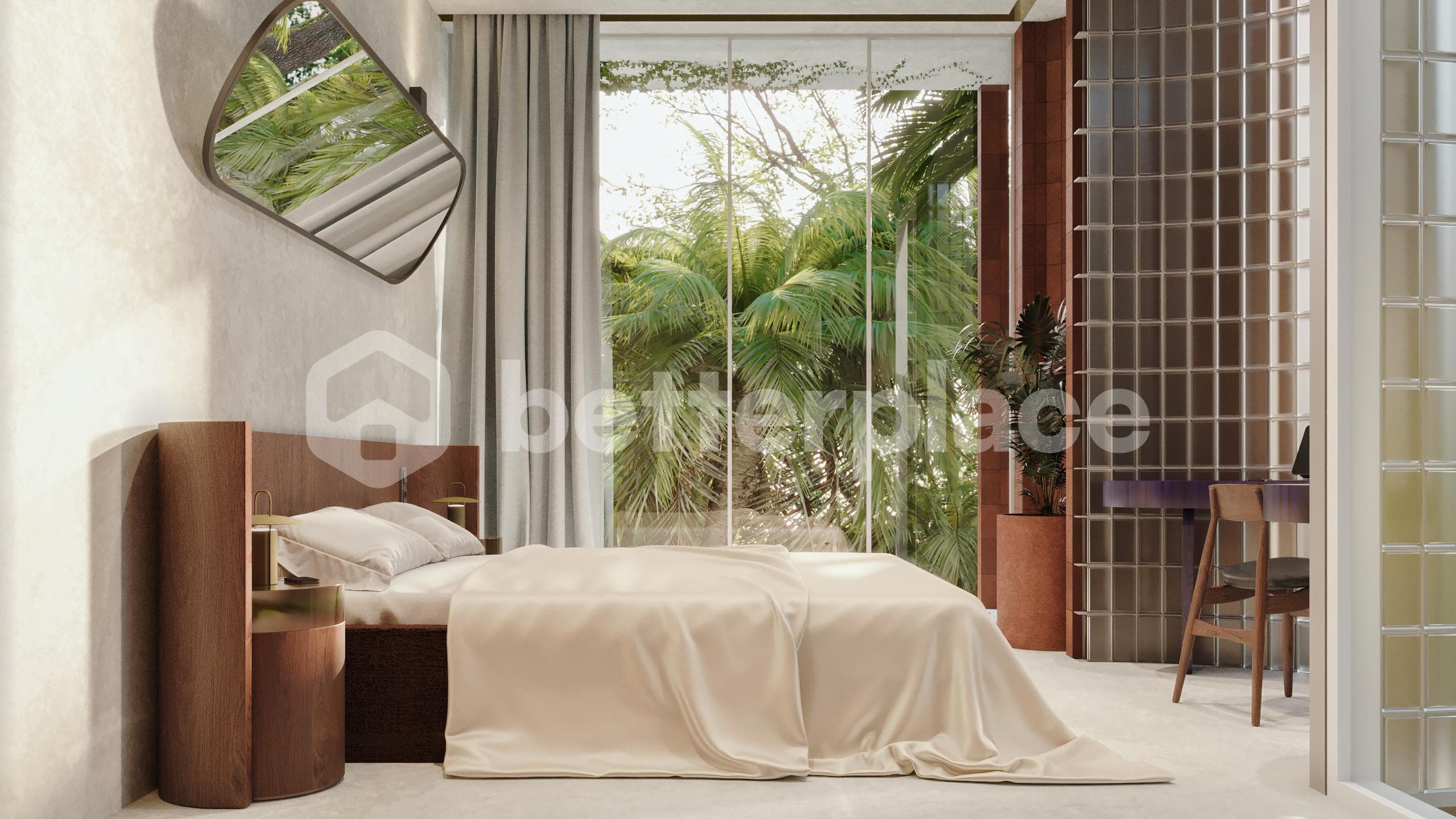 Unique Terracotta Style Leasehold Townhouse with Enclosed Living in Ubud