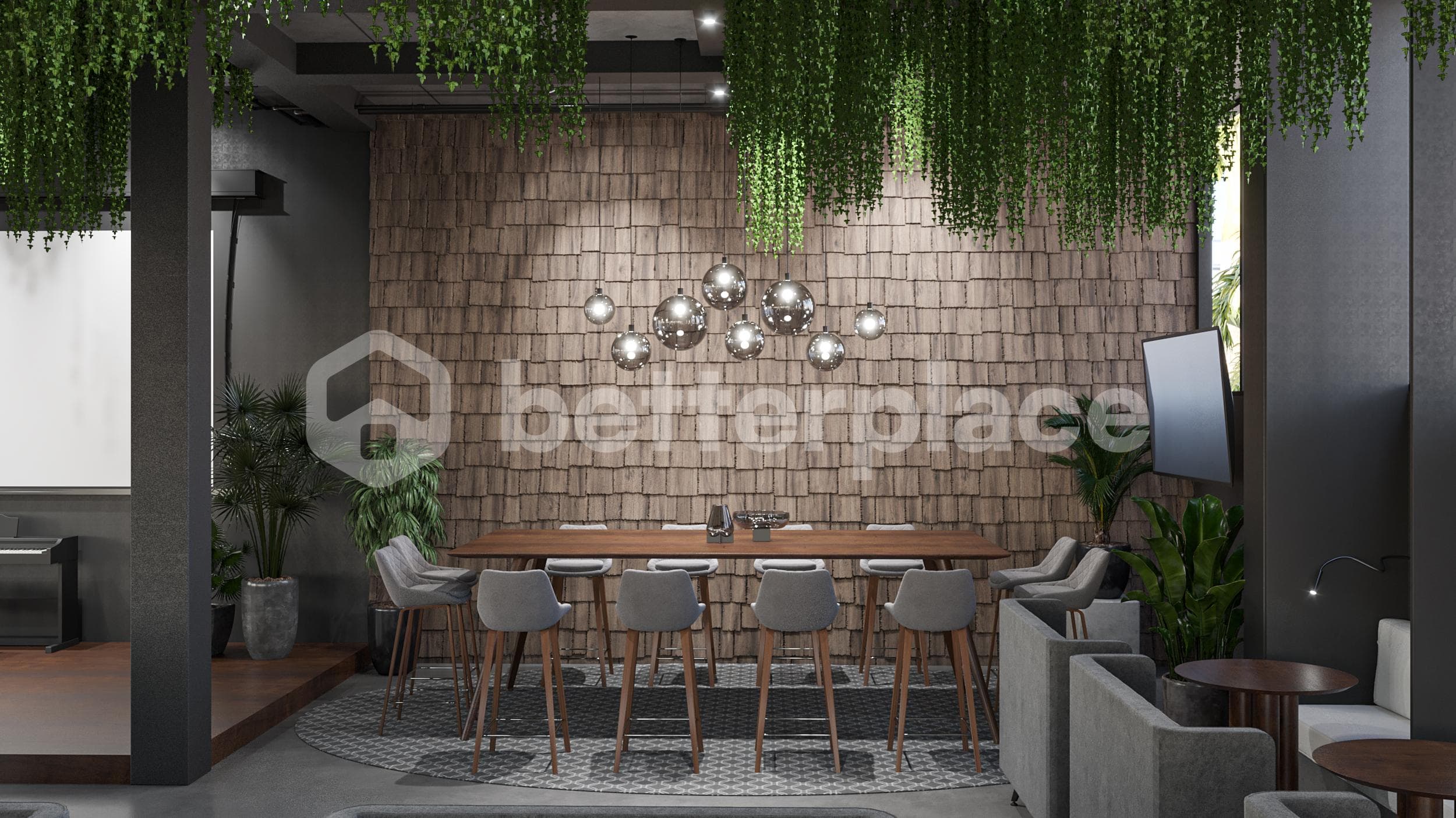 Leasehold Apartment with Unique Bar and Co-working Space