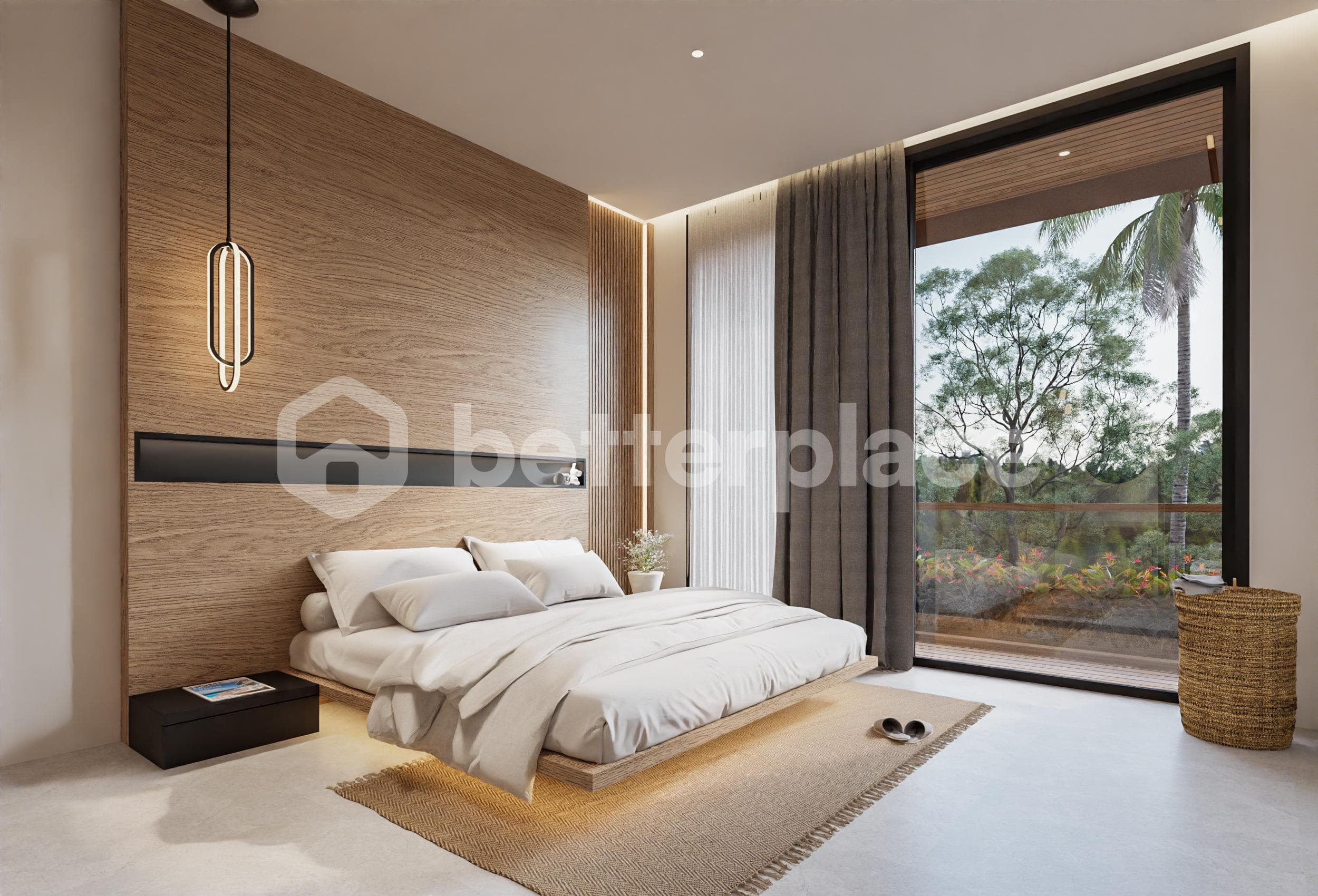 Contemporary Two Bedroom Villa in Babakan, A Harmonious Blend of Modernity
