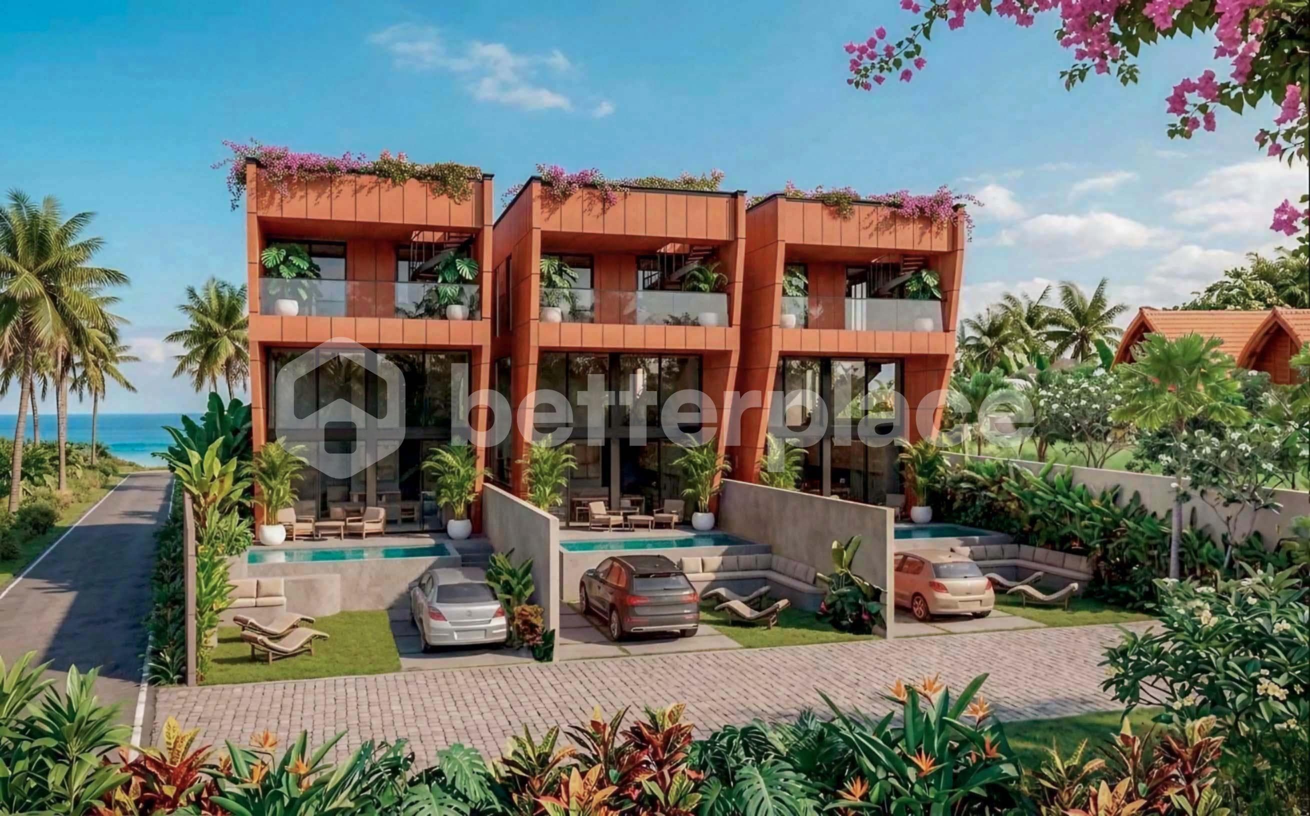 A Rare Jewel in Bukit Jimbaran – Three-Level Villa Offering Modern Luxury, Rooftop Living, and Beachside Convenience