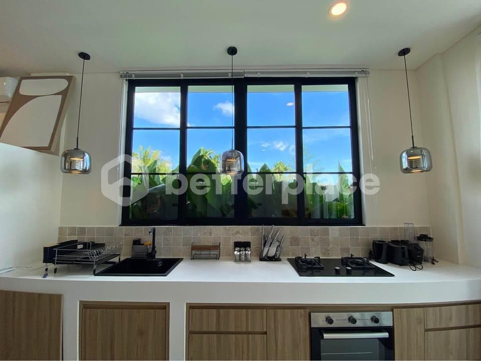 Contemporary Coastal Villa in Cemagi, Canggu Spacious 4 Bedroom Retreat Just 300 Meters from the Beach