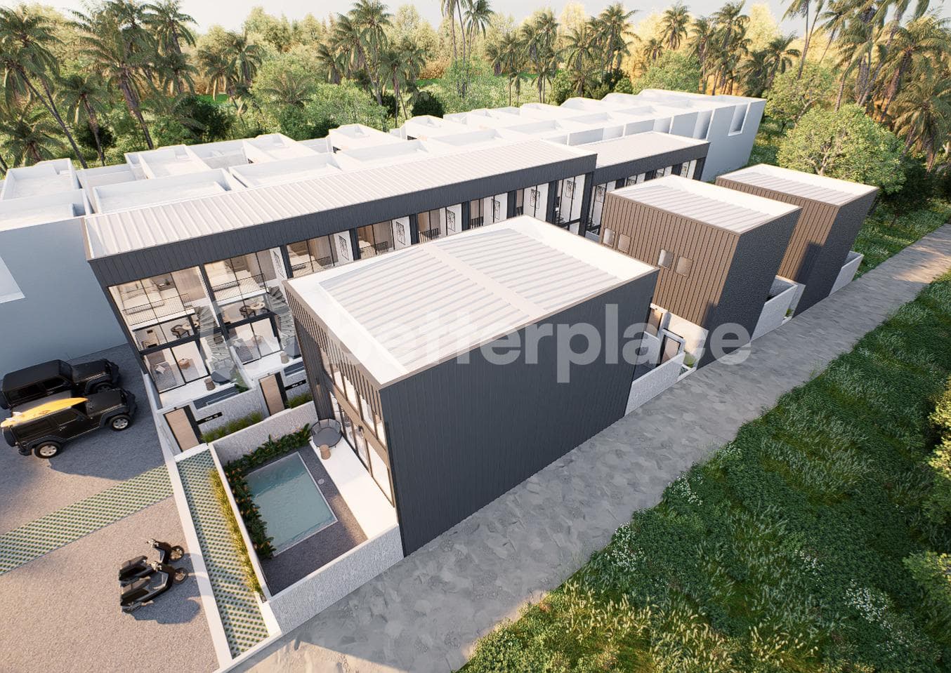 Modern Balangan Villa Affordable 1 Bedroom Leasehold Retreat Near the Beach