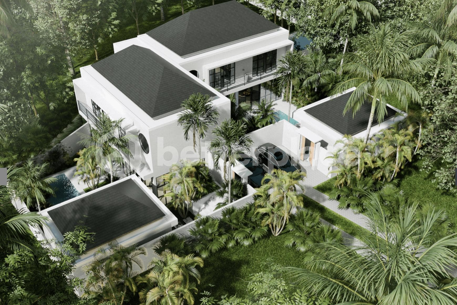 Riverside Three Bedroom Leasehold Villa in Tumbak Bayuh