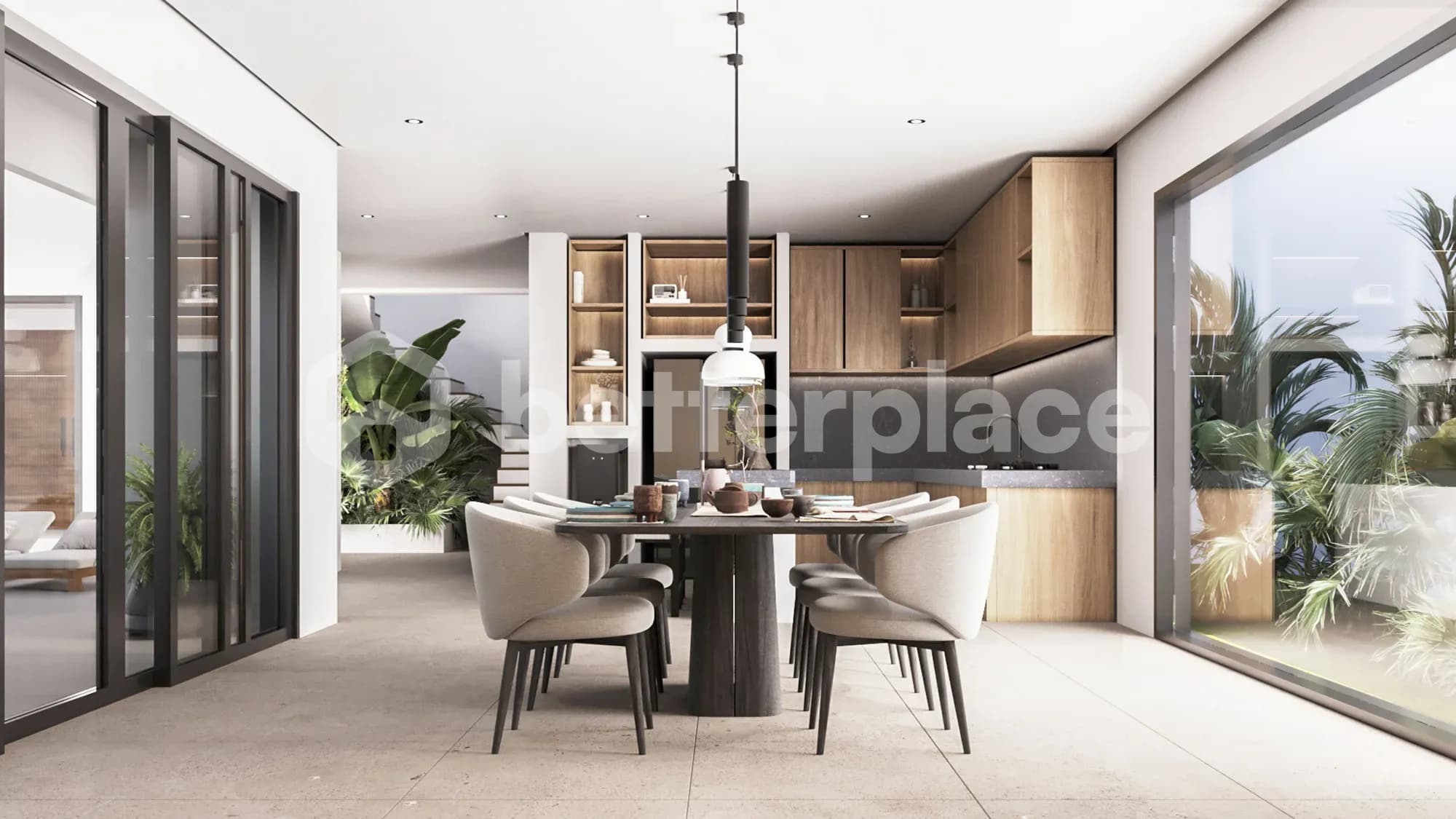 Japandi Elegance Above the Waves: Spacious 3-Bedroom Villa in Uluwatu